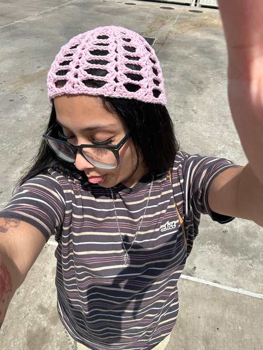 Crochet Mesh Hat