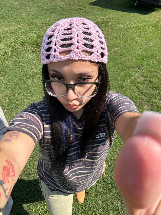 Crochet Mesh Hat